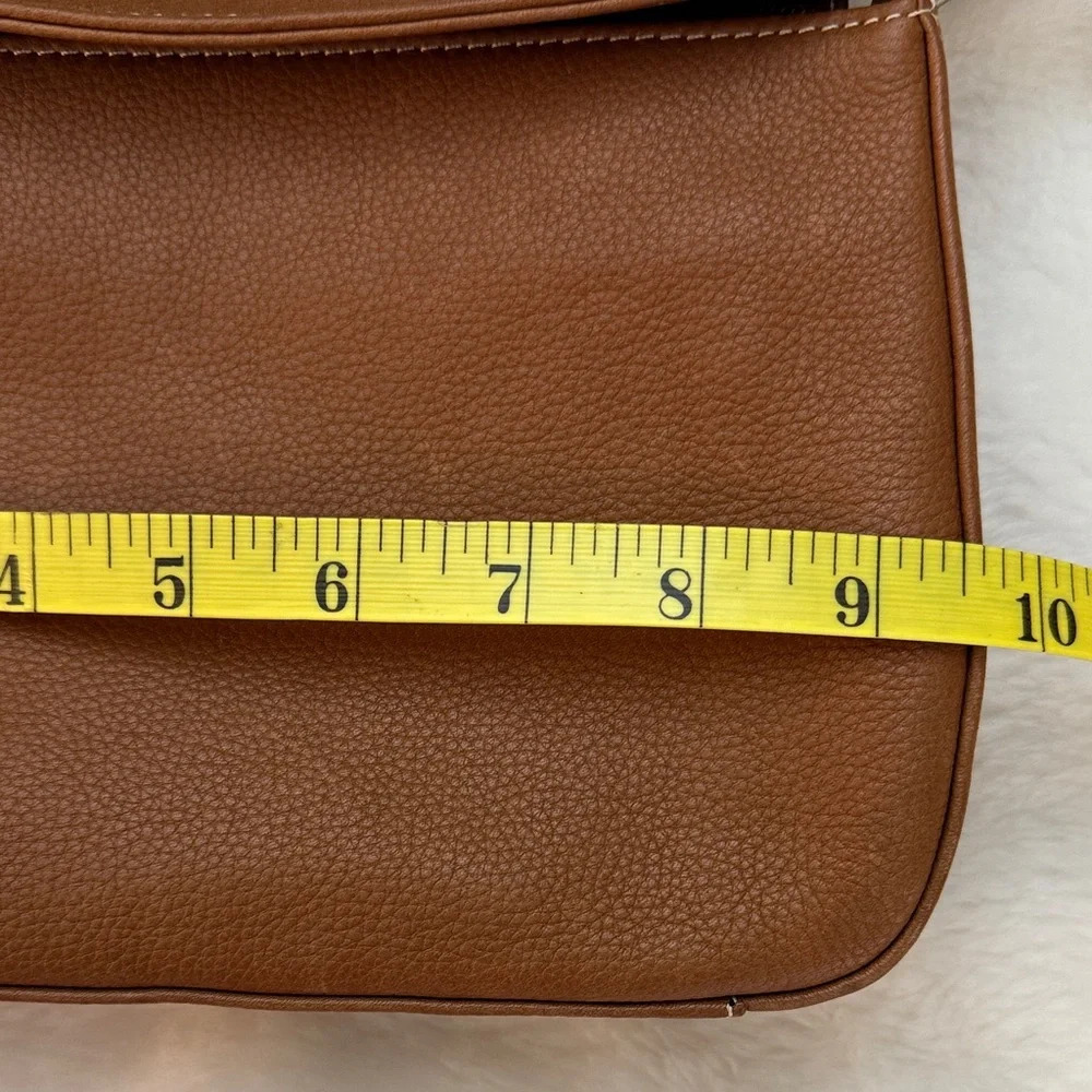 Tignanello Brown Leather Crossbody Bag - Picture 10 of 13